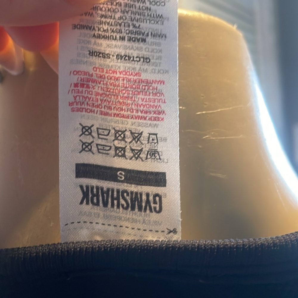 Gymshark FLEX SPORTS LONG SLEEVE CROP TOP size Small. - Picture 9 of 9